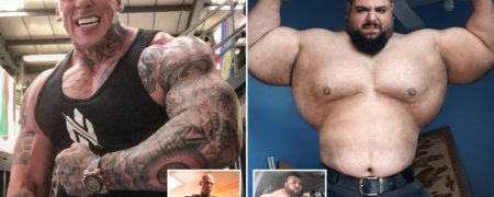 اولین تصاویر از زد و خورد و درگیری بین مارتین فورد و هالک ایرانی در دبی + ویدیو