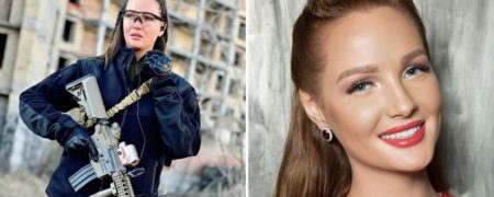 آناستازیا لنا کیست؟ ملکه زیبایی اوکراین که علیه روسیه دست به اسلحه شده است