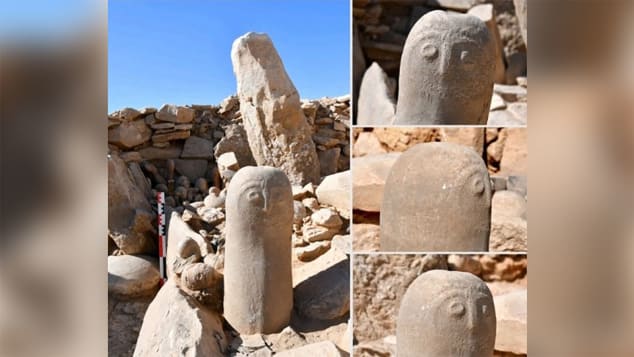 کشف مجسمه های ۹ هزار ساله در صحرای اردن