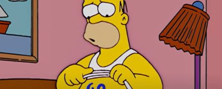 پیش بینی کارتون سیمپسون ها از نتیجه مسابقه سوپربول ۲۰۲۲ اشتباه از آب درآمد!