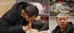 یک مرد چینی ۱۴ سال است که در فرودگاه پکن زندگی می کند!