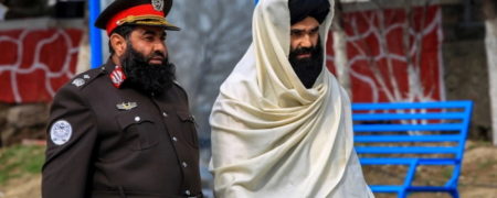 اولین تصاویر از سراج الدین حقانی ؛ تحت تعقیب ترین چهره طالبان در فهرست تروریستی