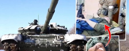 فرمانده روسی توسط راننده تانک خودی زیر گرفته شده و کشته شد