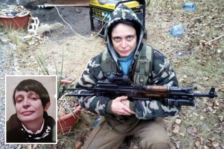 زن تک تیرانداز روسی که ۴۰ اوکراینی را کشته بود اسیر شد