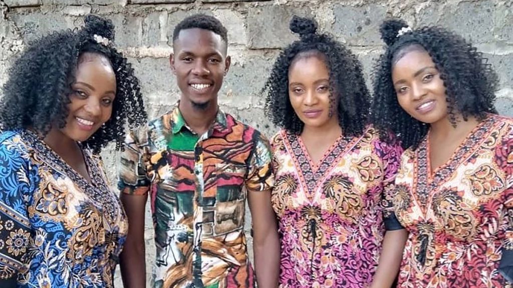 دختران سه قلوی همسان اهل کنیا که می خواهند با یک مرد ازدواج کنند