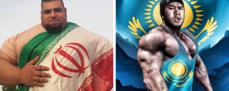 گوریل قزاقستانی حریف جدید هالک ایرانی شد + ویدئو