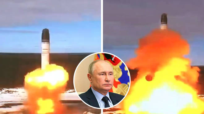 پرتاب موشک مافوق صوت ۳۵ متری «شیطان ۲» روسیه با توانایی نابود کردن یک کشور
