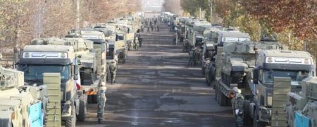 استقرار تانک های لشکر ۸۸ زرهی زاهدان در مرز با افغانستان بعد از تنش با طالبان + ویدیو