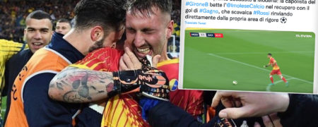 گل خیره کننده دروازه بان تیم مودنا از زمین خودی در دقیقه ۹۱ + ویدیو