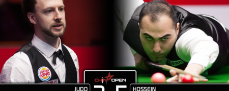 حسین وفایی با شکست برابر جاد ترامپ از دور رقابت های جام جهانی اسنوکر حذف شد