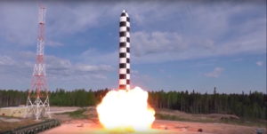 موشک مافوق صوت روسی Satan 2 یا سارمات پرتاب شد