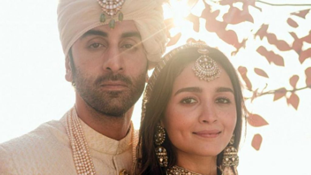 جشن ازدواج رانبیر کاپور و آلیا بات ؛ زوج بازیگر هندی + تصاویر مراسم عروسی