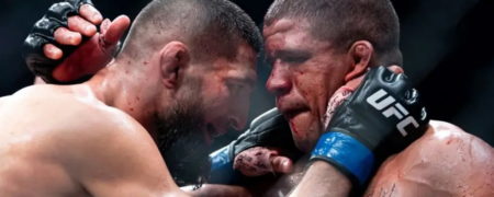 خشم طرفداران UFC از برنده اعلام شدن حمزه چیمائف در مبارزه با گیلبرت برنز + ویدیو