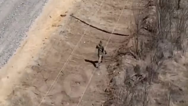 سرباز روسی با فرار از پهپاد، نیروهای اوکراینی را به سمت واحد خودی هدایت می کند + ویدیو