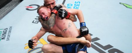 چارلز اولیویرا در همان راند اول جاستین گیجی را وادار به تسلیم کرد + ویدیو