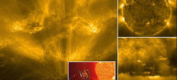 ثبت تصاویر تازه ای از «جوجه تیغی خورشیدی» توسط مدارگرد خورشیدی