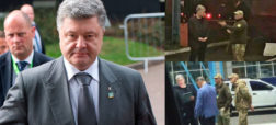 پترو پروشنکو، رئیس جمهور سابق اوکراین برای بار دوم در مرز لهستان متوقف شد
