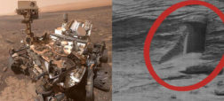 تصاویر جدید ناسا از دریچه سنگی در صخره ای در مریخ