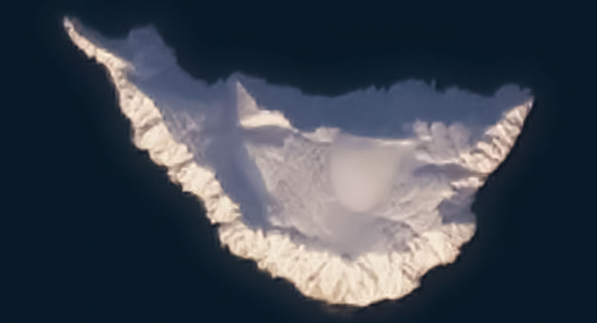 ناپدید شدن جزیره ژنت روسیه از نقشه گوگل ارث