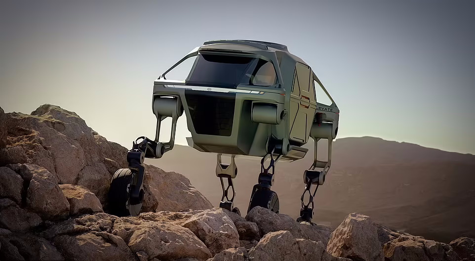 رونمایی هیوندای از طرح ماشین راه رونده به سبک جنگ ستارگان + ویدیو