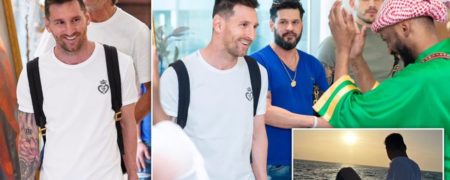 لیونل مسی علیرغم اعتراضات سفیر گردشگری عربستان سعودی شد