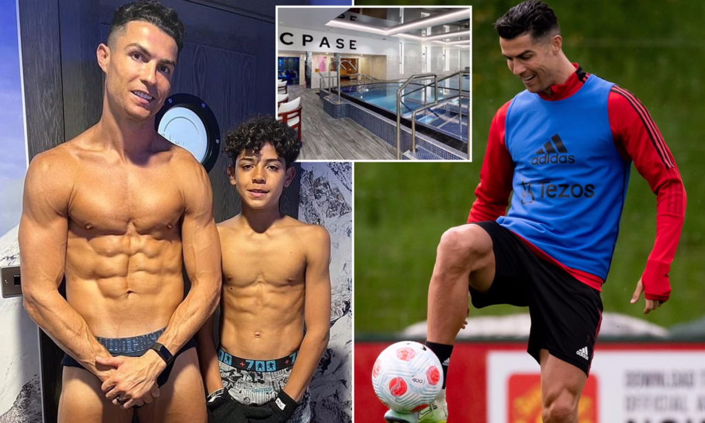 پیوستن کریستیانو رونالدو و پسرش به یک باشگاه ورزشی با هزینه ماهیانه ۲۵۵ پوند