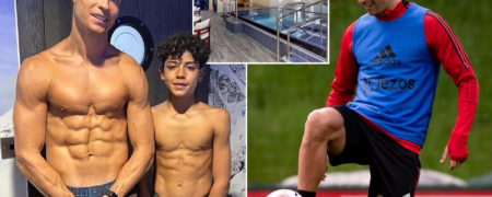 پیوستن کریستیانو رونالدو و پسرش به یک باشگاه ورزشی با هزینه ماهیانه ۲۵۵ پوند