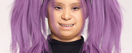 با کامی آشنا شوید؛ اولین اینفلوئنسر مجازی مبتلا به سندروم داون + ویدیو