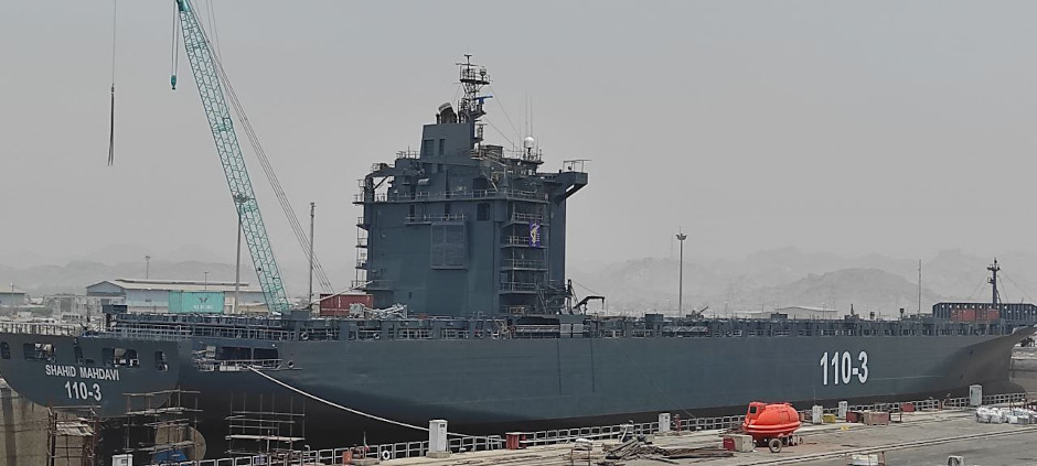 گزارش آسوشیتدپرس از ساخت بزرگ ترین شناور دریایی سپاه به نام «شهید مهدوی»
