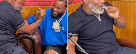 شکست مایک تایسون از رپر معروف در مسابقه مچ اندازی + ویدیو