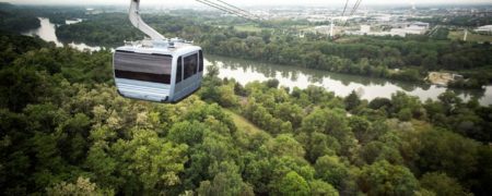 طولانی ترین خط تله کابین شهری فرانسه افتتاح شد + ویدیو