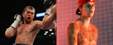 جاستین بیبر می‌خواهد بوکسور شود و برای تام کروز و رئیس UFC هم کری می‌خواند!