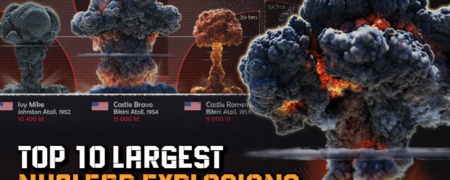 ۱۰ انفجار هسته ای بزرگ تاریخ به روایت تصویر؛ از «مایک پیچک» تا «بمب تزار»