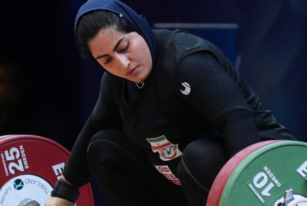 دومین قهرمان وزنه بردار زن ایرانی به دلیل نداشتن سالن تمرین مهاجرت کرد