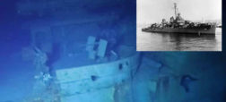 ناوشکن غرق شده نیروی دریایی آمریکا در عمق 7 کیلومتری، کشف شد! + ویدیو