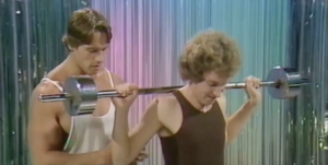 ویدیو قدیمی از آرنولد شوارتزنگر در نقش مربی پرورش اندام در دهه 1970