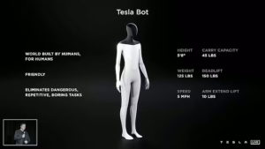 کمپانی خودروسازی تسلا متعلق به ایلان ماسک تنها تا سه ماه دیگر از ربات انسان نمای دارای هوش مصنوعی خود به نام Optimus رونمایی خواهد کرد.