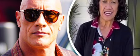 «راک» مادرش را با یک خانه‌ی لوکس جدید سورپرایز می‌کند + ویدیو