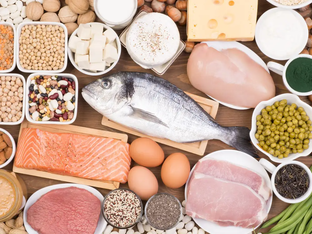 میزان پروتئین هر یک از مواد غذایی گوشتی و گیاهی چقدر است؟