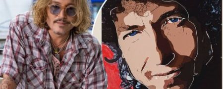 تابلوهای نقاشی جانی دپ به قیمت ۳/۵ میلیون دلار فروش رفت