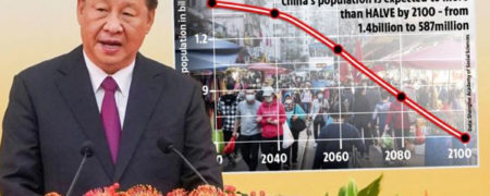 فاجعه‌ای برای حزب کمونیست؛ جمعیت چین تا سال ۲۱۰۰ یک میلیارد نفر کاهش می یابد