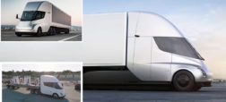 کامیون Semi تسلا در حال حمل سوپرشارژرهای این شرکت دیده شد + ویدیو