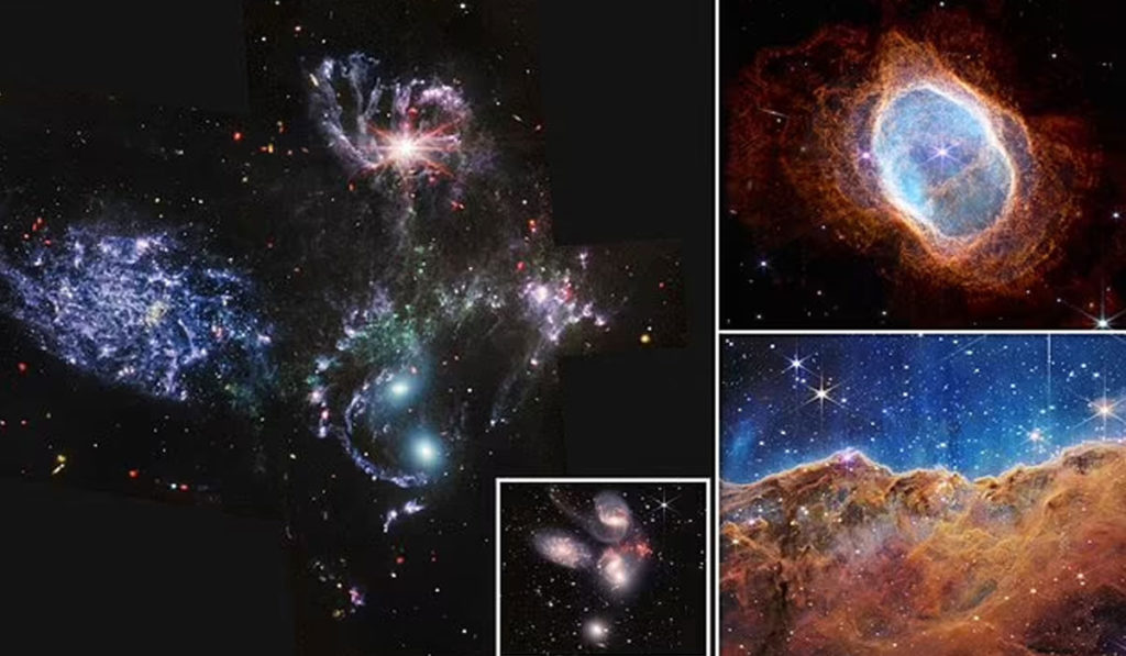 ناسا تصاویر جدید تلسکوپ جیمز وب از اعماق فضا را منتشر کرد + تصاویر