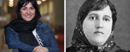 گریم تماشایی باران کوثری در نقش پروین اعتصامی در سریال «شبکه مخفی زنان» + ویدئو