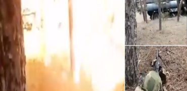 خرابکاری سرباز روسی در تلاش برای نابود کردن لانچر موشکی اس-۳۰۰ اوکراینی + ویدیو