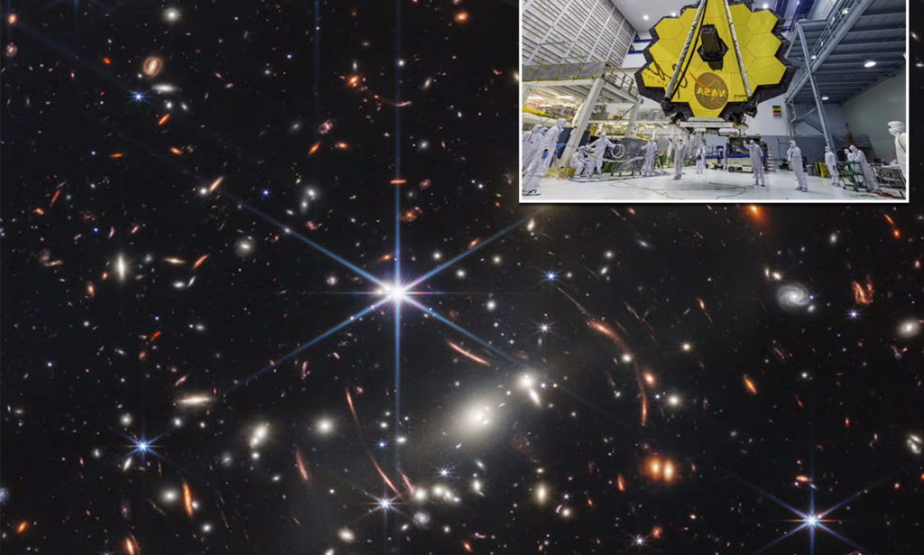اولین تصویر تلسکوپ فضایی جیمز وب از تاریخ ۱۴ میلیارد ساله جهان هستی + ویدیو