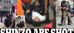 شینزو آبه نخست وزیر سابق ژاپن ترور شد + ویدیو و تصاویر دستگیری ضارب