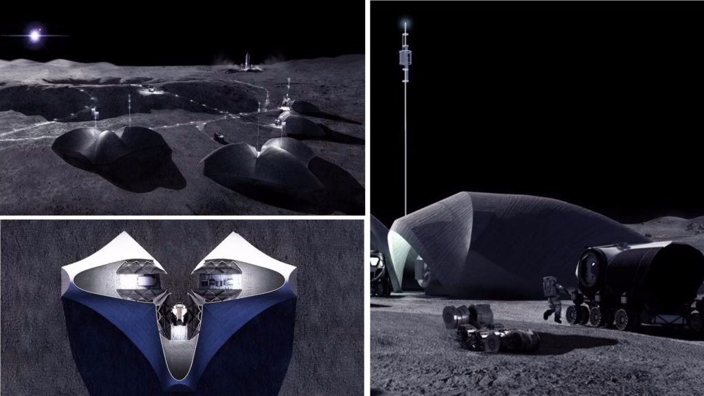 ناسا اولین پناهگاه انسانی را روی ماه می‌سازد + ویدیو
