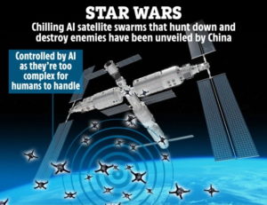 ریز ماهواره های مجهز به هوش مصنوعی سلاح فضایی جدید چین