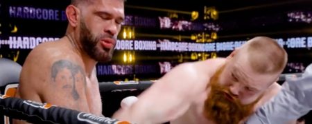 ناک اوت شدن قهرمان سابق سنگین وزن UFC توسط نئونازی روسی ۱۴۵ کیلویی + ویدیو